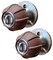 Enjoy Cover | 2 Pack Upgraded Ergonomic Design Door Knob Cover Grips, Non-Slip, Arthritis and Senior Living Aids, Universal Size